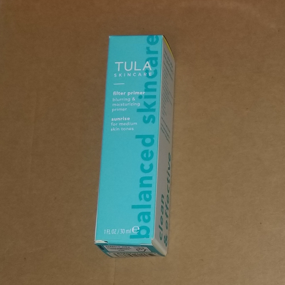 NEW Tula Filter Primer Blurring & Moisturizing Primer in Sunrise (Medium) Full - Picture 14 of 14